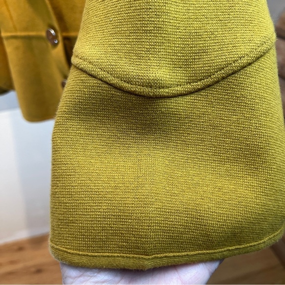 ALFANI Gold Button Front Jacket w/Tulip Shape cuffs. 3Buttons. Shawl Collar. XL - Picture 4 of 6